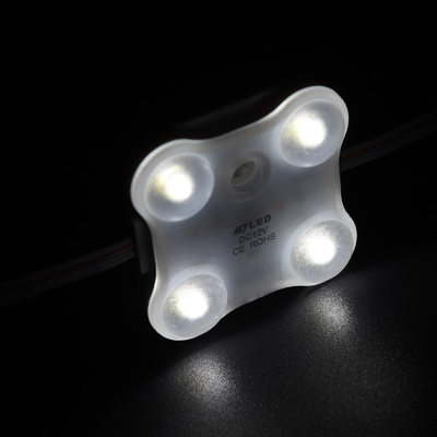 3000/4000/6500K DC12V 1.8W 4 Leds Модуль Лучший для коробки глубины 80-200 мм Знак