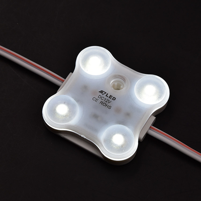 3000/4000/6500K DC12V 1.8W 4 Leds Модуль Лучший для коробки глубины 80-200 мм Знак