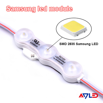 Лампа 3 теплое белое 12V водоустойчивое IP68 впрыски SMD 2835 источника света модуля СИД Samsung