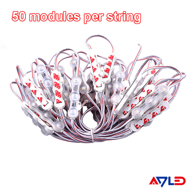 1.2W IP68 DC12V 3 светодиодные модули с светодиодным SMD2835 160°свет с лентой на заднем плане