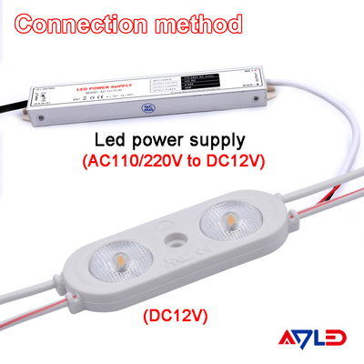 Технология Уличный светодиодный модуль для освещения Рекламное освещение многофункциональное водонепроницаемое ультразвуковое освещение ADM 2835
