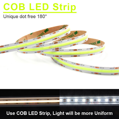 Сверхвысокая экологическая надежность дизайн наружных RGB ламп 528led/m COB Led Strip Light