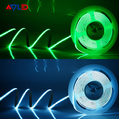24V RGB COB светодиодный световой ленточный свет, меняющий цвет с многоцветными ленточными лампами для спальни