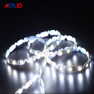Ультра тонкий Bendable свет прокладки s СИД формирует ленту СИД зигзага гибкого трубопровода SMD 2835 60LEDs 6mm DC12V 24V