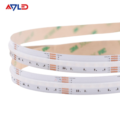 COB 840 светодиоды RGB CCT Led Strip 16W/M Высокая яркость бесточечная красочная лента FOB LED для внутреннего декора комнаты