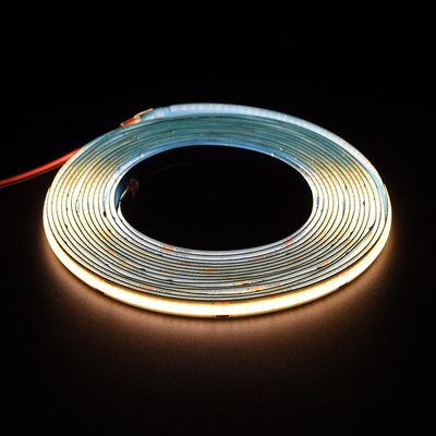 Высокая плотность бесточечный 480Leds Гибкий свет COB Стрип Свет COB Стрип LED 5метров / катушка 8MM 12V / 24V