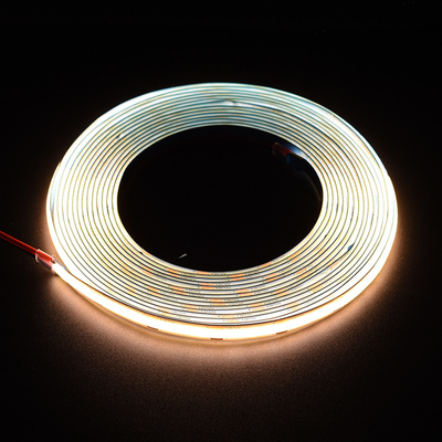 Катушка к катушке 480LEDS Cob лента ленты 8 мм ПК доска 10W / M Без пятен светодиодная лента свет