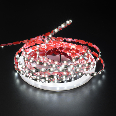 Сгибаемая светодиодная световая лента типа s 6mm 12v 24v 72LEDs/m для мини-листов каналов с светодиодным освещением