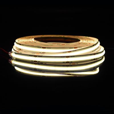 528Leds 12V 24V Cob 10mm Цвет Гибкий светодиодный ленточный свет Ra90 Линейный свет без точки света