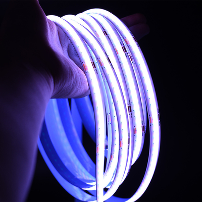 Американская сертификация UL освещение 16,4 Ft RGB 3500K IP65 Reel To Reel 576leds Высокая производительность COB ленточный свет