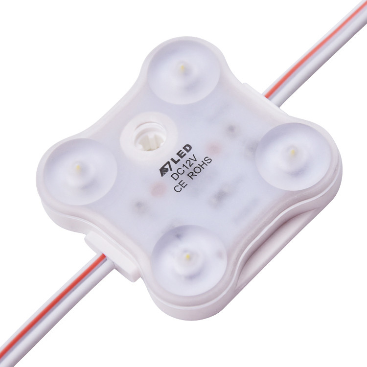 3000/4000/6500K DC12V 1.8W 4 Leds Модуль Лучший для коробки глубины 80-200 мм Знак