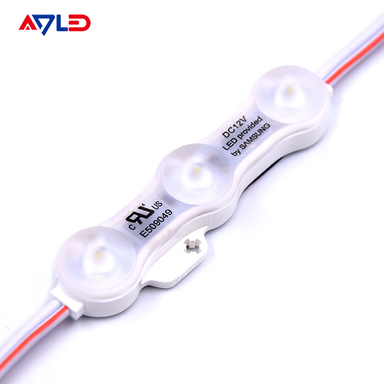 1.2W IP68 DC12V 3 светодиодные модули с светодиодным SMD2835 160°свет с лентой на заднем плане