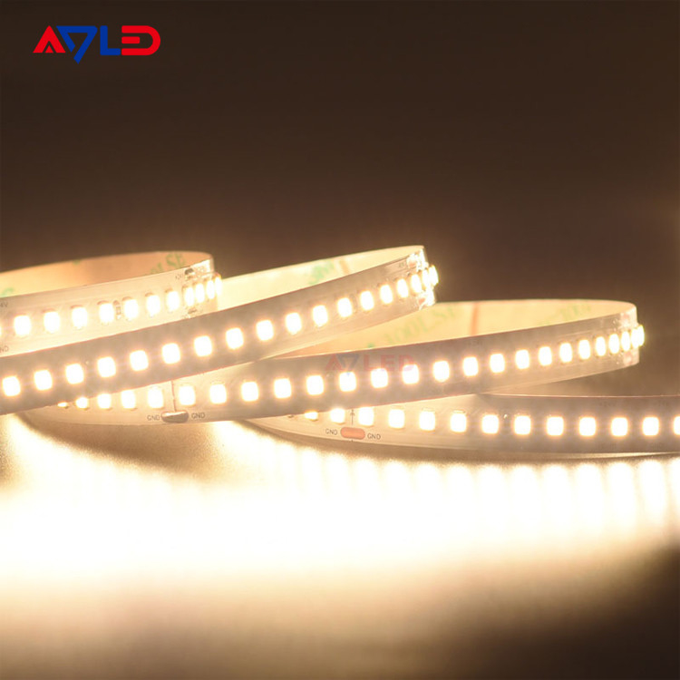 DC12V 24v 2835 светодиодная лента 180 LED/m гибкая светодиодная веревка светодиодная лампа 5m/roll Внутреннее и наружное использование