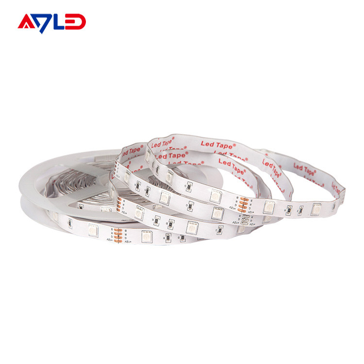 30leds/M SMD 5050 RGB LED Strip High Lumen RGB Flexible Led Strip Light для помещений