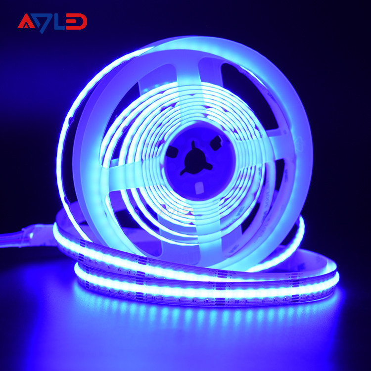 COB 840 светодиоды RGB CCT Led Strip 16W/M Высокая яркость бесточечная красочная лента FOB LED для внутреннего декора комнаты