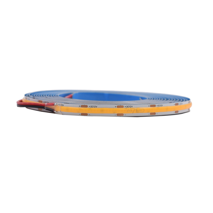 DC12V 24V Reel to Reel COB LED Strip Light 480 светодиодов/м высокая плотность гибкая лента 3000/4000/6500K