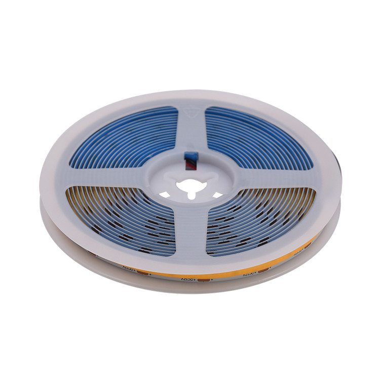 10W/M FCOB 8mm 480LEDs/M COB Reel To Reel LED Strip Light Высокая плотность FOB Линейное ленточное освещение