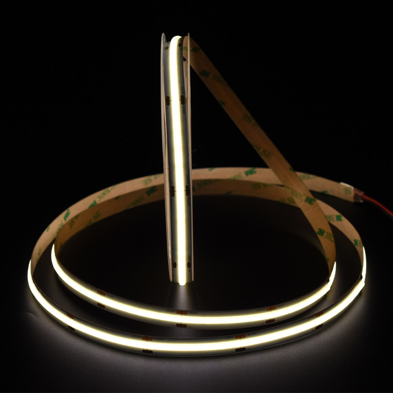 528LED/m COB Стрелка высокая кри 90 95 98 10 мм ширина DC24V светодиодный ленточный свет