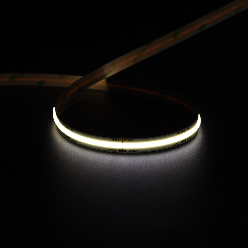 Ра90 светодиодный световой ленты низкое напряжение 12V 24V 8mm 10m10W LED FCOB светодиодный светодиодный ленты 1000LM