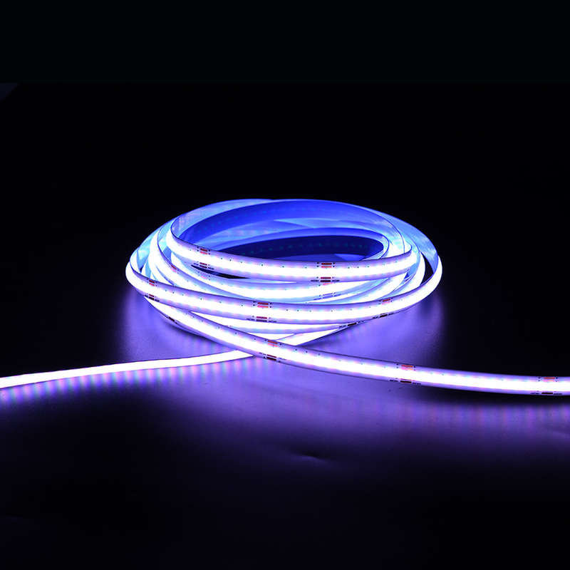 Американская сертификация UL освещение 16,4 Ft RGB 3500K IP65 Reel To Reel 576leds Высокая производительность COB ленточный свет